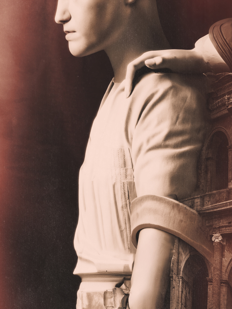 book cover dark red minimalist